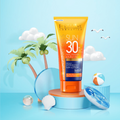 Top Rated Sunscreen Lotion Water Resistant SPF 30 Eveline 200ml