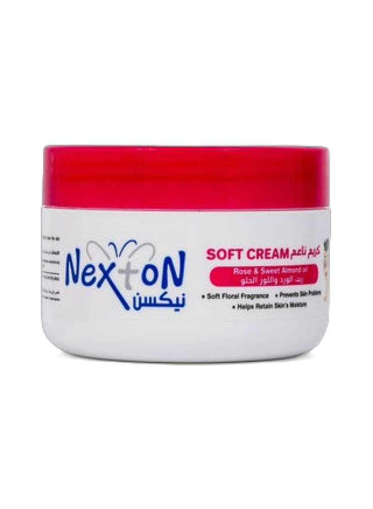Children's Soft Cream Rose Sweet Almond Moisturiser Nexton 125ml