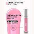 Pink Lip Gloss Moisturising Shea Butter Finish Flormar 014 Soft Pink