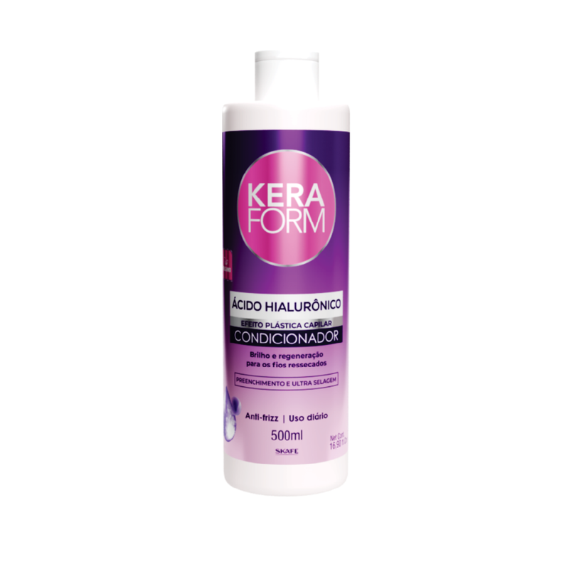 Scaf Keraform Hyaluronic Acid Shampoo, Sulfate-Free, Hydrating, 500ml