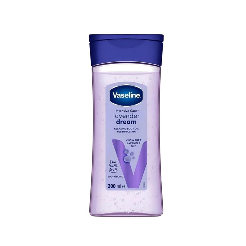 Vaseline Intensive Care Lavender Body Oil for Deep Moisturizing, 200ml