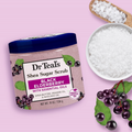 Dr Teal's Sugar Shea and Blackberry Body Scrub 538g Exfoliating