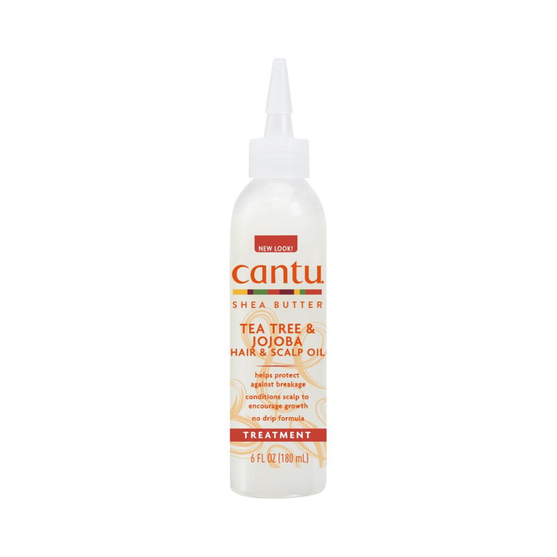 Cantu Jojoba & Tea Tree Scalp Oil for Nourishing Scalp Care, 180ml