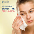 Makeup Remover Wipes for Sensitive Skin Micellar Johnson's 25 Wipes