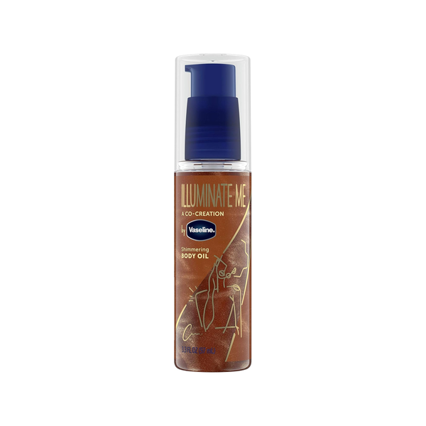 Vaseline Illuminate Me Shimmering Body Oil, Moisturizing, 97ml
