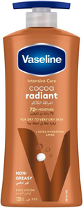 Vaseline Body Lotion Intensive Care Cocoa Radiant Hydrating Formula 725ml