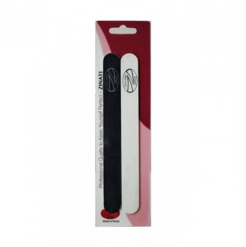 Double Sided Nail File Professional Manicure Tool ZINATI 2 Pieces