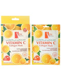 Brightening Collagen Face Mask with Vitamin C by Spa System, 5 x 28ml