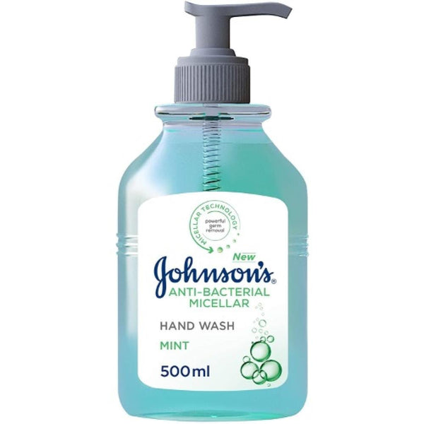 Best Hand Wash Antibacterial Mint Refreshing Cleansing Formula Johnson 500ml
