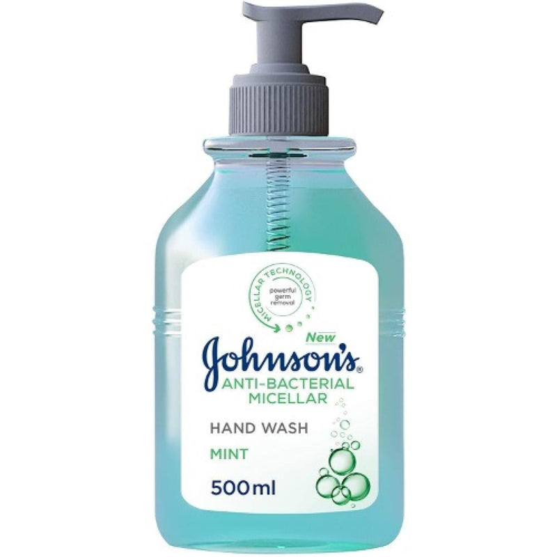 Best Hand Wash Antibacterial Mint Refreshing Cleansing Formula Johnson 500ml
