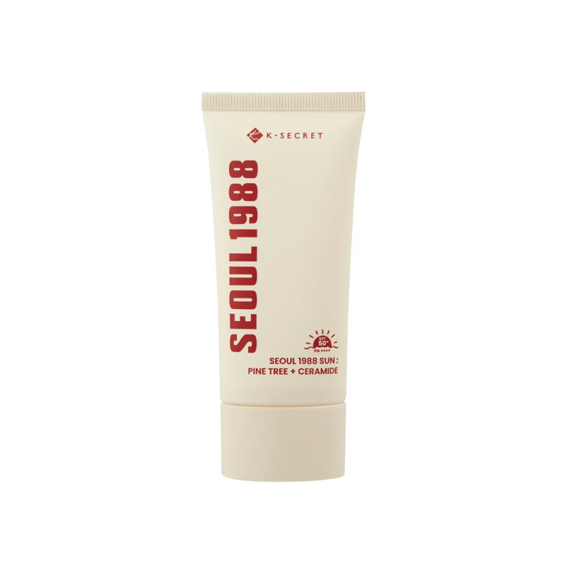 K-Secret Seoul 1988 Sunscreen, Pine Extract & Ceramides, 50ml