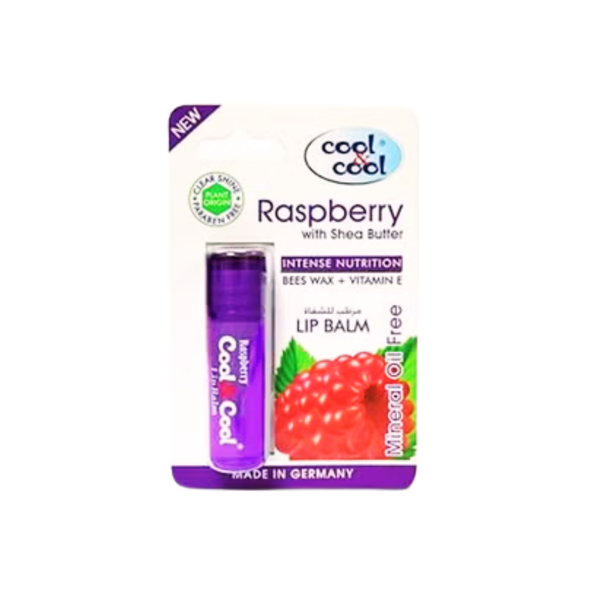 Cool & Cool Berry Lip Balm with Shea Butter for Moisturized Lips, 4.6g