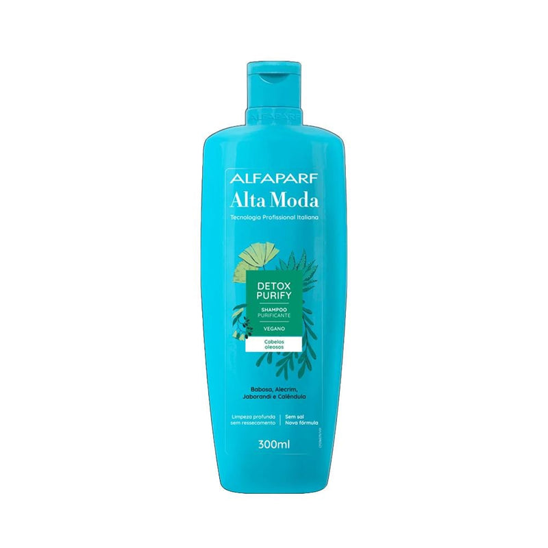 Best Purifying Shampoo for Oily Hair Detox Cleansing Formula Alta Moda 300ml