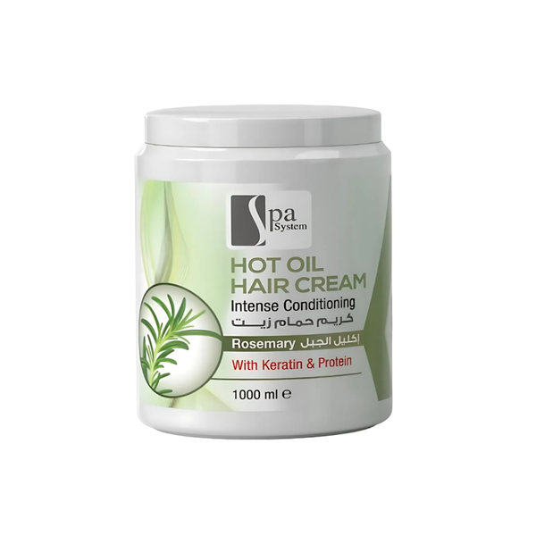 Rosemary Oil Bath Cream Hair Treatment Scalp Nourishment Spa System 1000ml