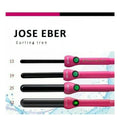 Jose Eber 32mm Hair Curling Iron, Fuchsia Handle, Black Barrel