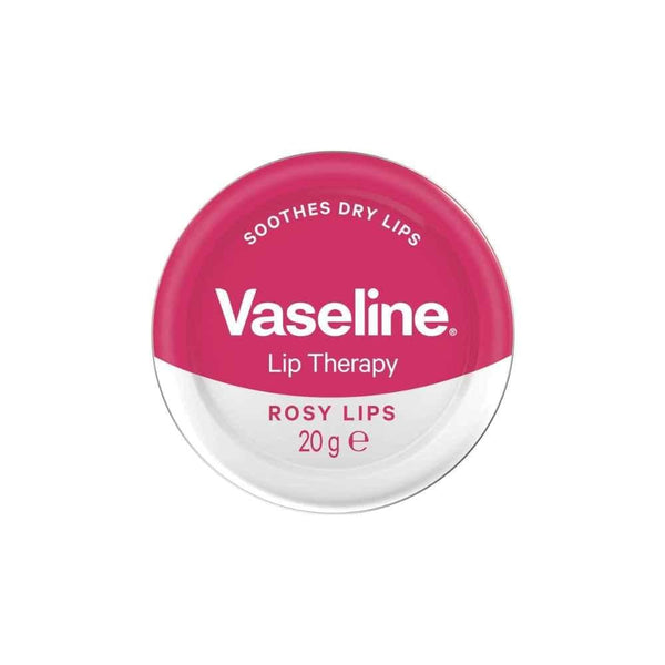 Vaseline Lip Therapy Pink Lip Balm Rosy Lips Sweet Almond Oil 20g