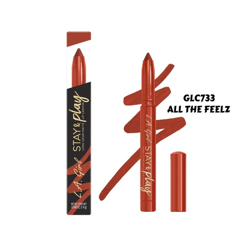 La Girl Stay & Play Matte Lipstick 733 - 1.4g