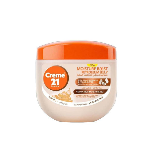 Cocoa Butter Petroleum Jelly Moisture Boost Pro-Vitamin B5 Creme 21 300ml