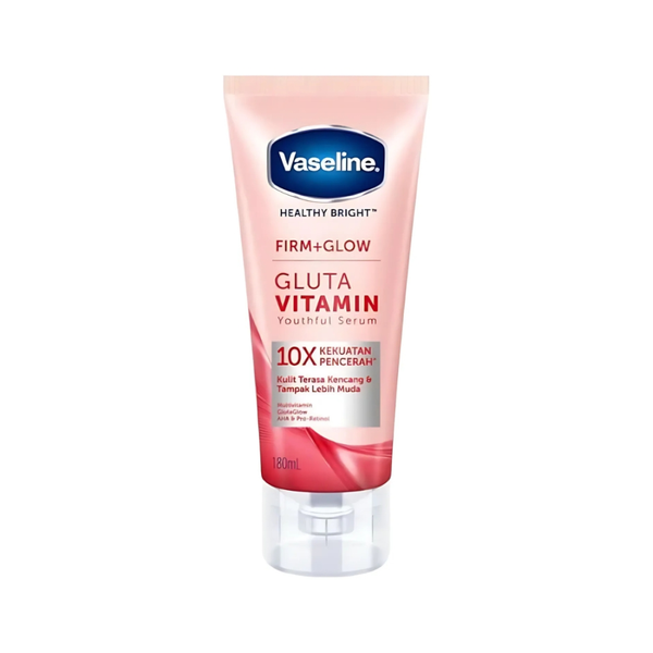 Vaseline Youth Body Serum with Glutamate & Vitamin for 10x Brightening, 180ml