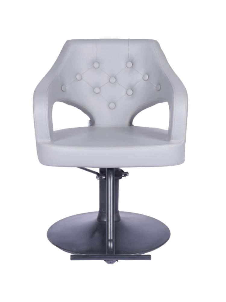 Salon System Women's Hairdressing Chair Gray Open Back