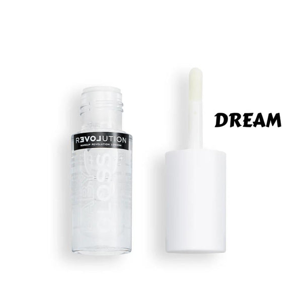 Revolution Baby Gloss Dream Lip Gloss, Hydrating, 2.2ml