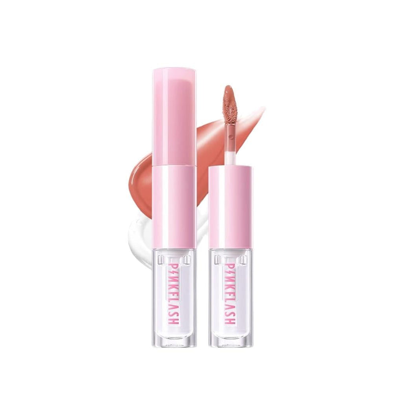 Pink Flash 2-in-1 Liquid Lipstick and Lip Gloss NU01