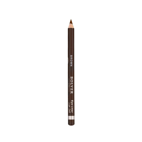Bolver Eyeliner Pencil, Brown, Vegan, Organic, Sensitive Eyes