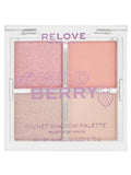 Relove Pocket Eyeshadow Palette - Wild Berry - 4 Colors