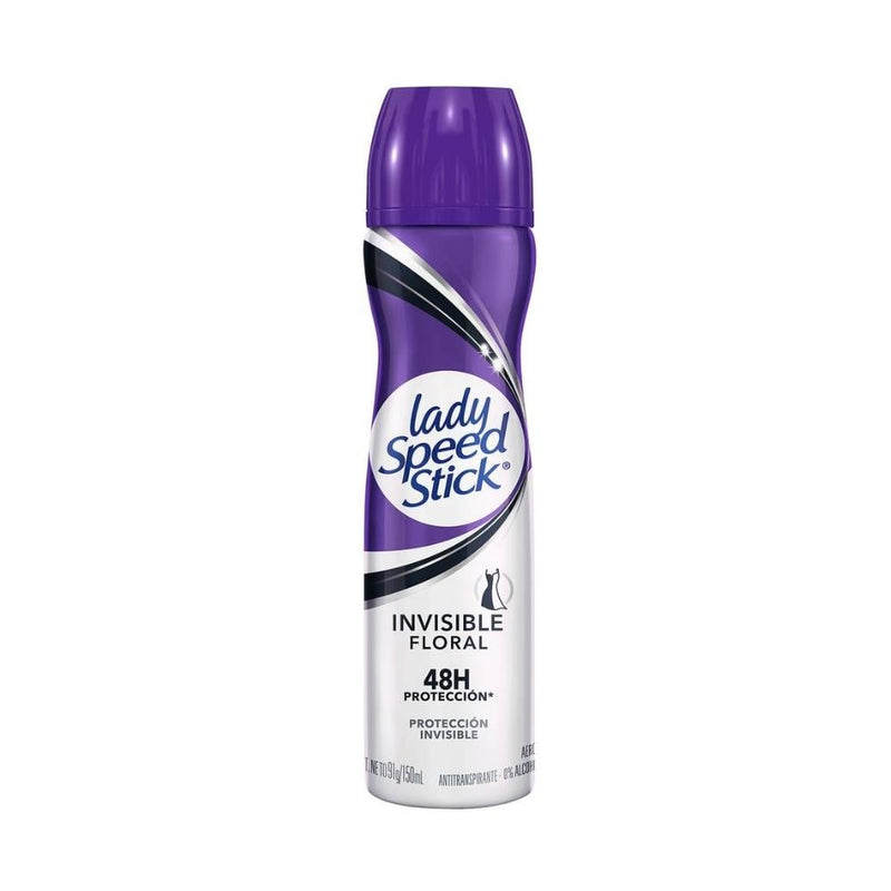 Invisible Floral Deodorant Spray Long-Lasting Freshness Lady Speed Stick 150ml