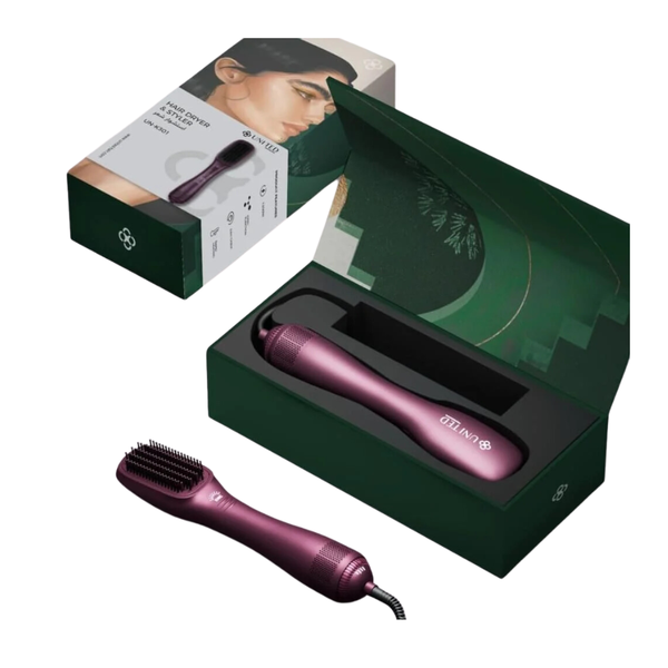 United UNK301 1200W 2-in-1 Ionic Hair Dryer and Styler