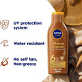 Nivea Sun Carotene Tanning Lotion SPF 6 with Vitamin E - 200ml