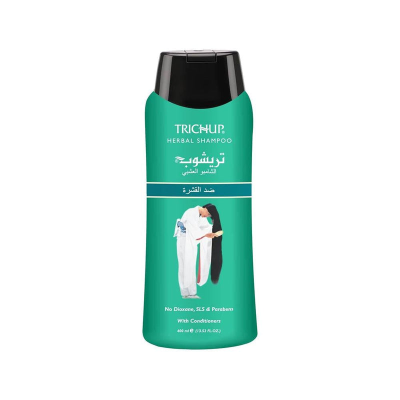 Herbal Anti-Dandruff Shampoo Neem and Green Tea Trichup 400ml