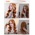 Sheglam Self Curling Iron, Ceramic Barrel, Automatic Hair Styler, 25mm