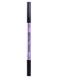 Waterproof Eyebrow Pencil Defining Fine Tip Dark Brown Real Beauty 0.4ml