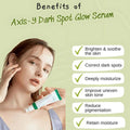 Axis-y Dark Spot Correcting Glow Serum with Niacinamide for Brighter Skin, 50ml