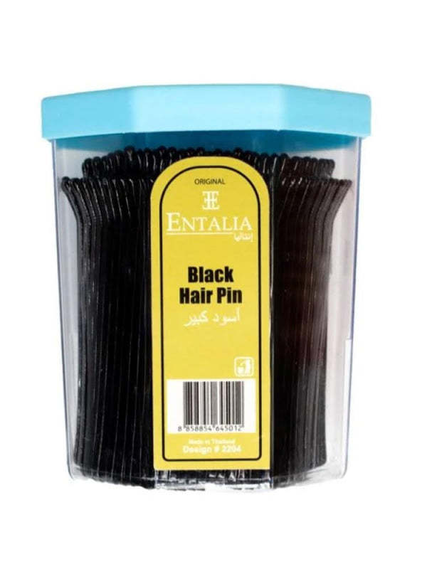 Entalia Large Black Hairpins - 100 Pieces