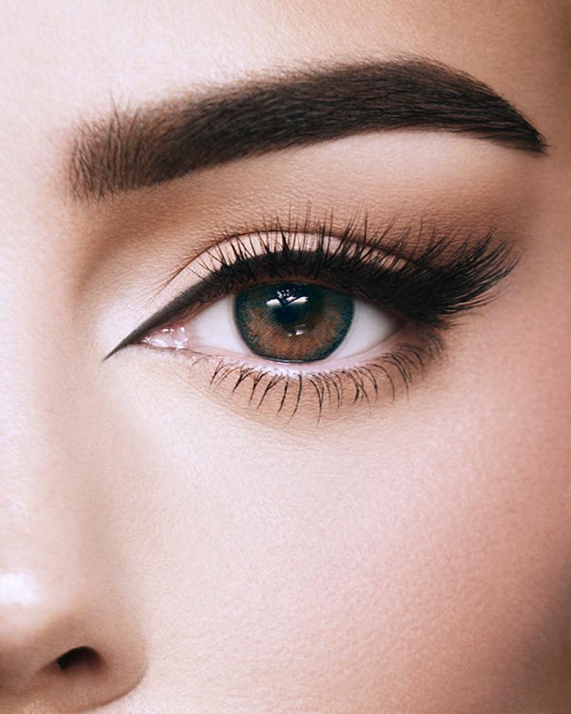 Top Rated Colored Contact Lenses Shark Gray Monthly Cosmetic Amara 2 Pack