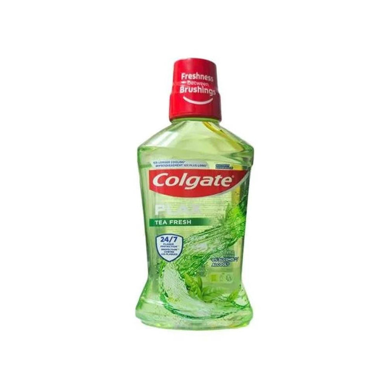 Mouthwash Fresh Tea Plaque Tartar Bad Breath Colgate 250ml