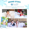 Saboo Milk Bubble Bath Powder for Kids - 100g