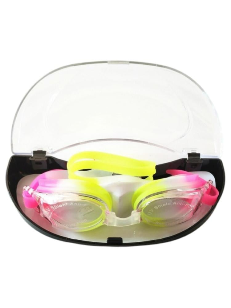 Children's Swimming Goggles - Yellow - Anti-Fog UV Protection