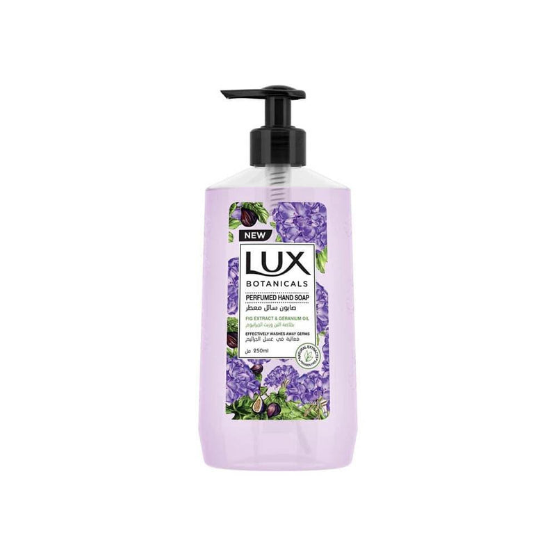 Best Natural Liquid Hand Soap Fig Extract Musk Oil Lux 250ml