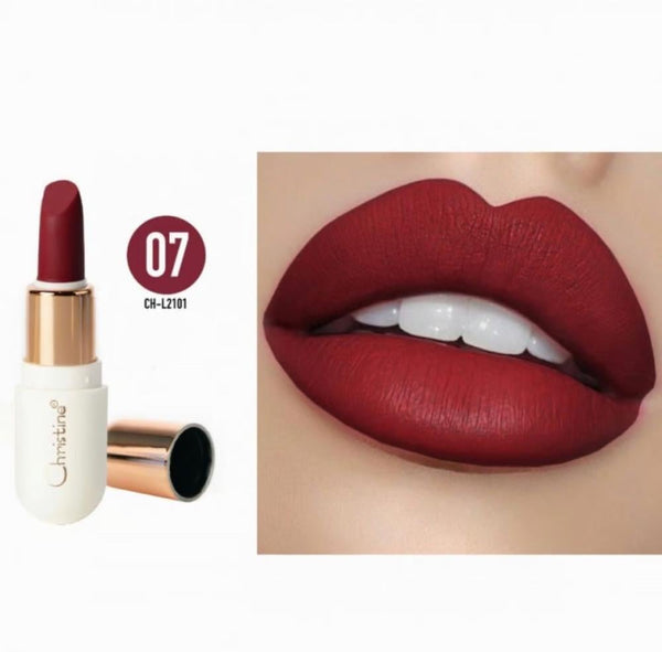 Christine Romance Mini Lipstick No. W07 Matte Finish Travel Size