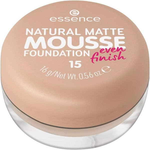 Best Matte Foundation Natural Matte Mousse Foundation 15 Essence