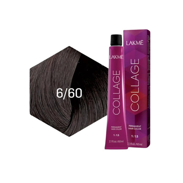Lakme Permanent Hair Color Dark Blonde Brown 6.60 60ml