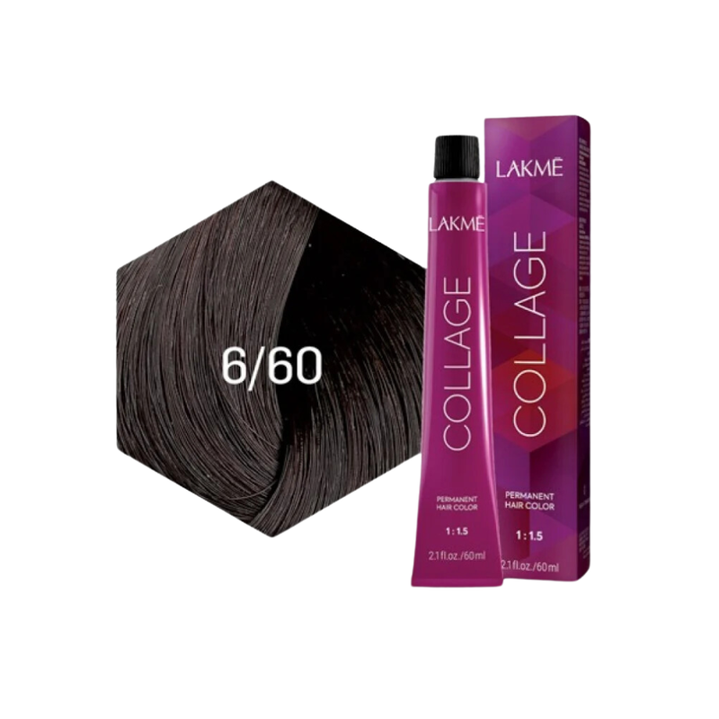 Lakme Permanent Hair Color Dark Blonde Brown 6.60 60ml