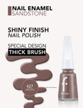 Nail Polish Long-Lasting Glossy Flormar 427 Sandstone 11ml