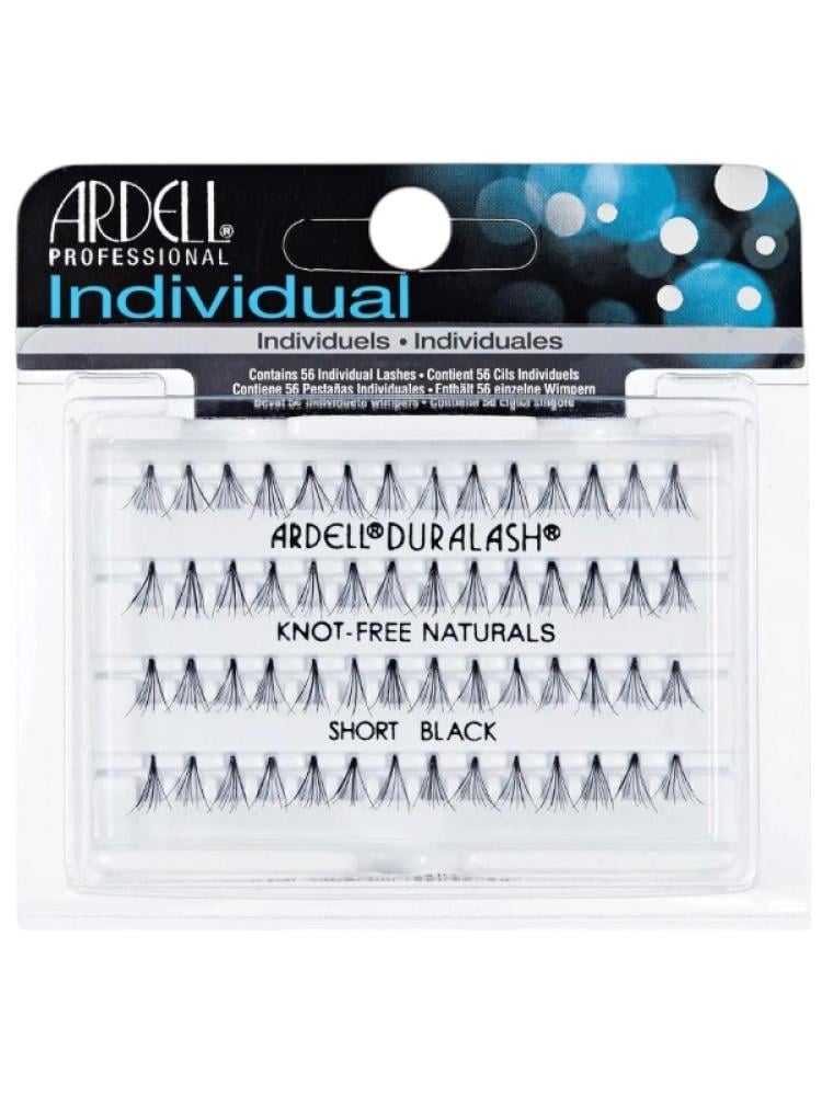 Ardell Blue Individual Eyelash Extensions - Short Black Lashes (56 Count)
