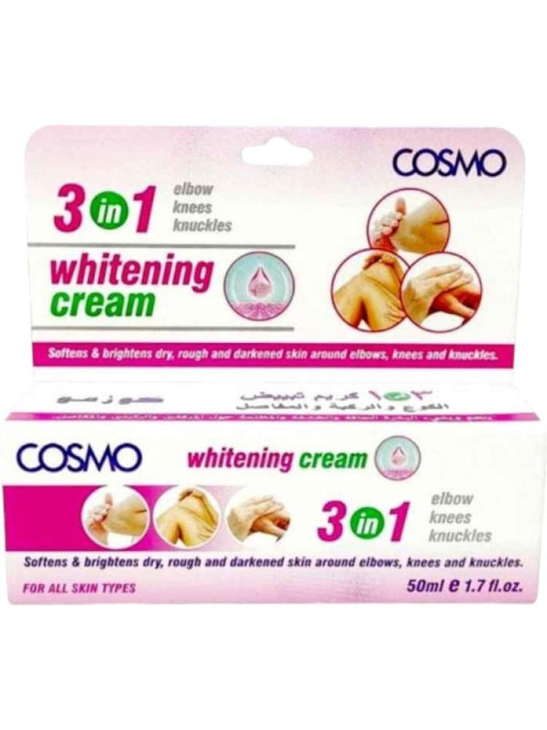 Cosmo 3 in 1 Brightening Cream for Elbows, Knees & Joints 50ml