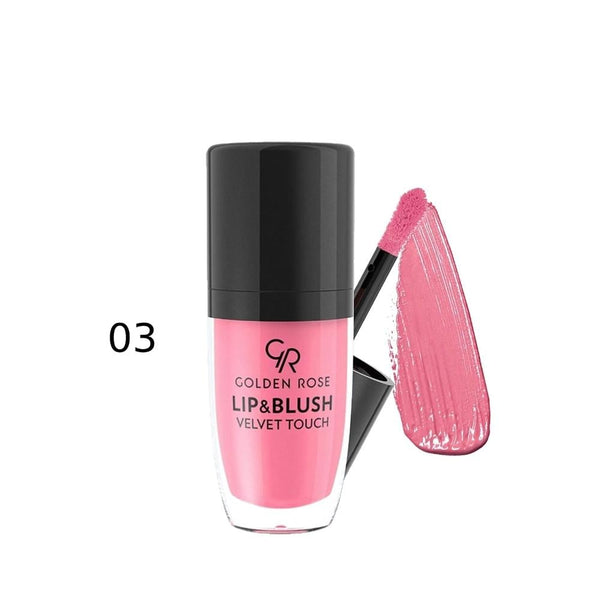 Golden Rose Velvet Touch Lipstick and Blush Light Pink 03 4.5ml