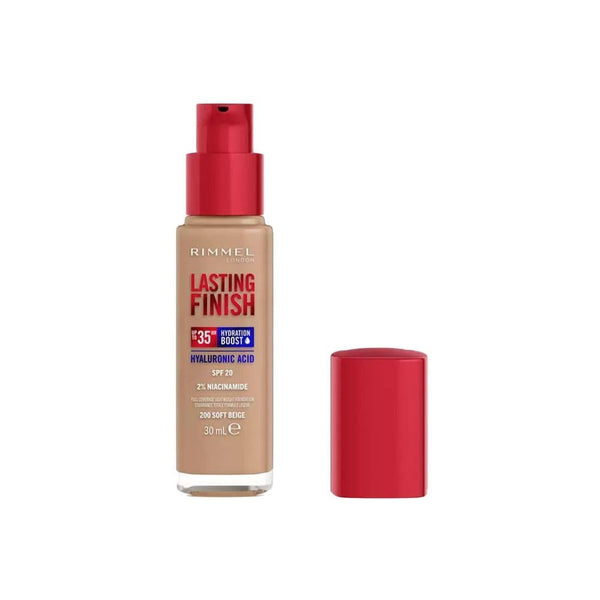 Hydrating Foundation with Hyaluronic Acid Rimmel London Lasting Finish 30ml